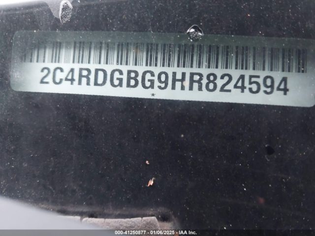 2C4RDGBG9HR824594 Dodge Grand Caravan Se