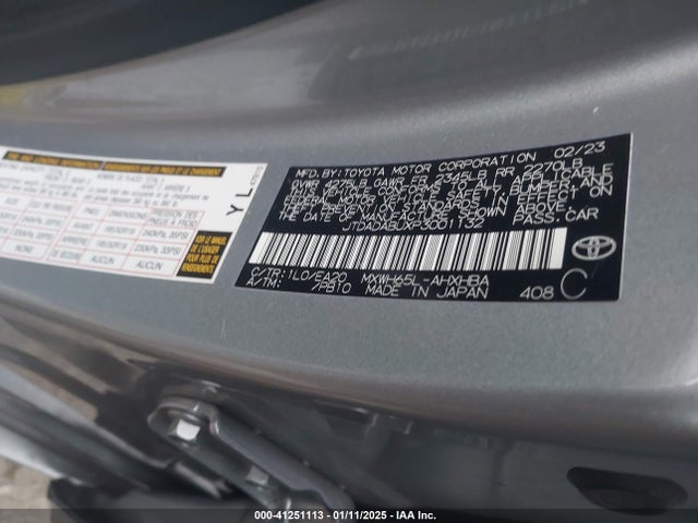 Toyota Prius Limited Awd-e 2023 JTDADABUXP3001132 Image 9