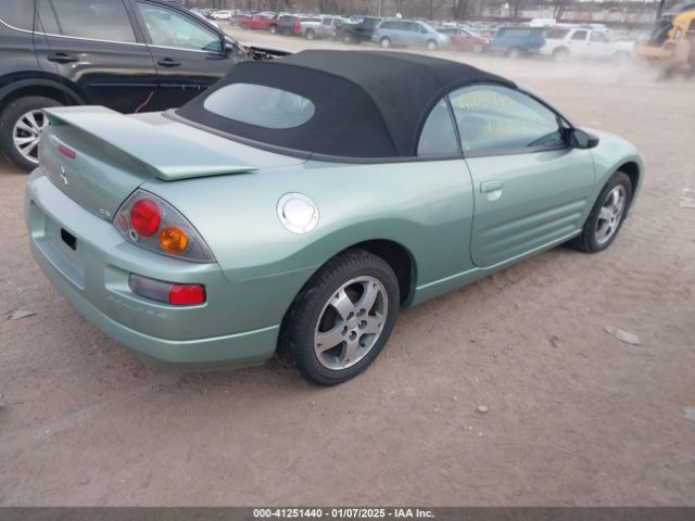 2003 MITSUBISHI ECLIPSE SPYDER 4A3AE45G93E018374 Photo 3