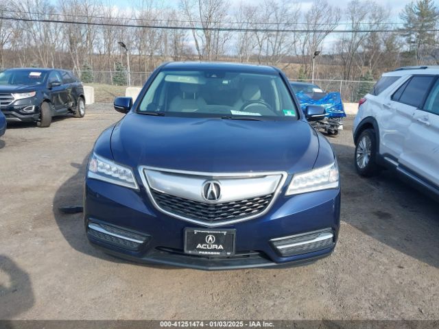 5FRYD4H46GB025971 Acura Mdx Technology   Acurawatch Plus Packages/technology Package