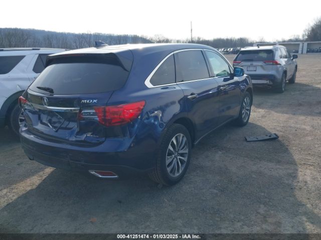 5FRYD4H46GB025971 Acura Mdx Technology   Acurawatch Plus Packages/technology Package