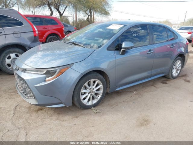 JTDHPMAEXMJ148883 Toyota COROLLA LE