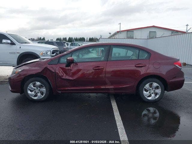 Honda Civic Lx 2014 19XFB2F50EE062127 Image 14