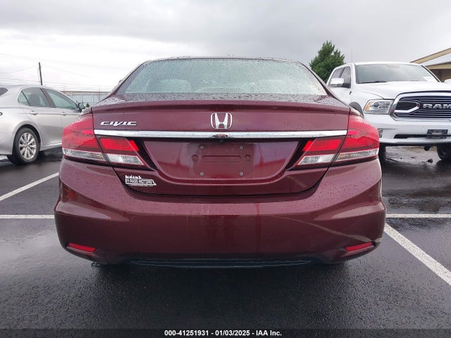 Honda Civic Lx 2014 19XFB2F50EE062127 Image 16