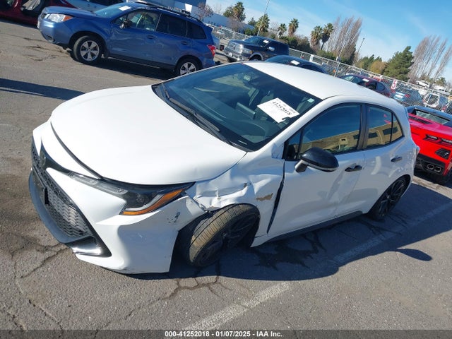 Toyota Corolla Se Nightshade Edition 2021 JTND4MBE6M3125784 Image 2