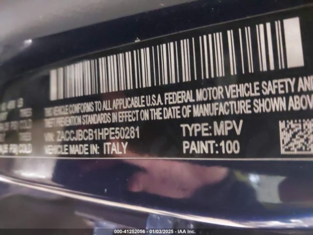ZACCJBCB1HPE50281 Jeep Renegade Trailhawk 4x4