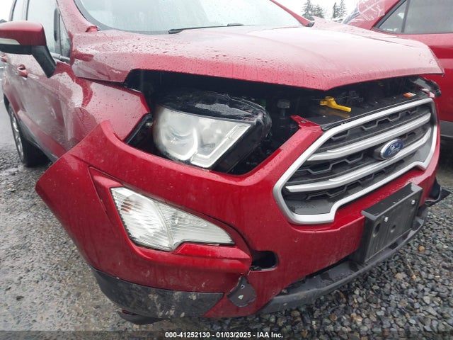 MAJ3P1TE3JC215299 Ford Ecosport Se