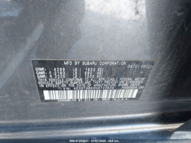 4S3GTAB69N3700506 Subaru Impreza Base 5-door