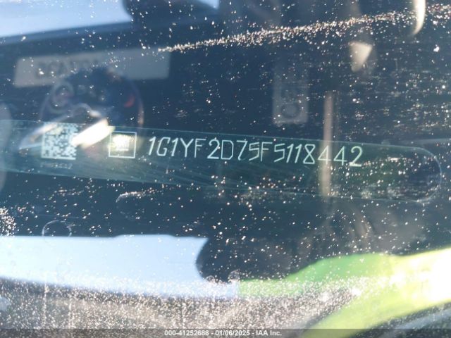 1G1YF2D75F5118442 Chevrolet CORVETTE STINGRAY
