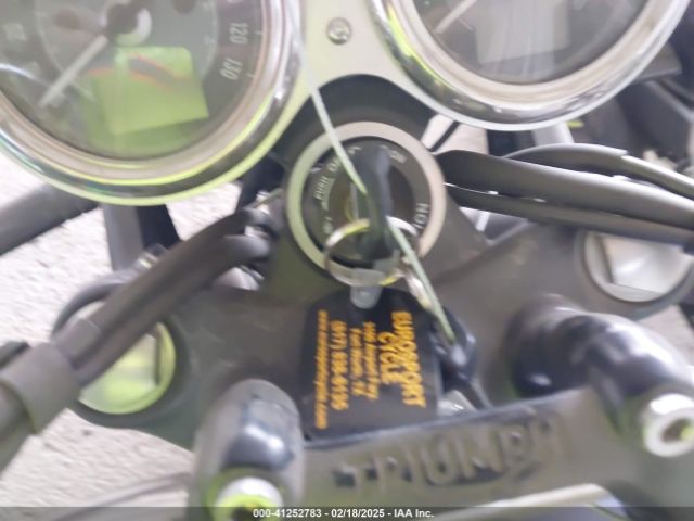 2022 TRIUMPH MOTORCYCLE BONNEVILLE SMTD10G76NTAF2840 Photo 10