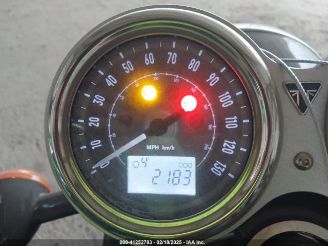 2022 TRIUMPH MOTORCYCLE BONNEVILLE SMTD10G76NTAF2840 Photo 6
