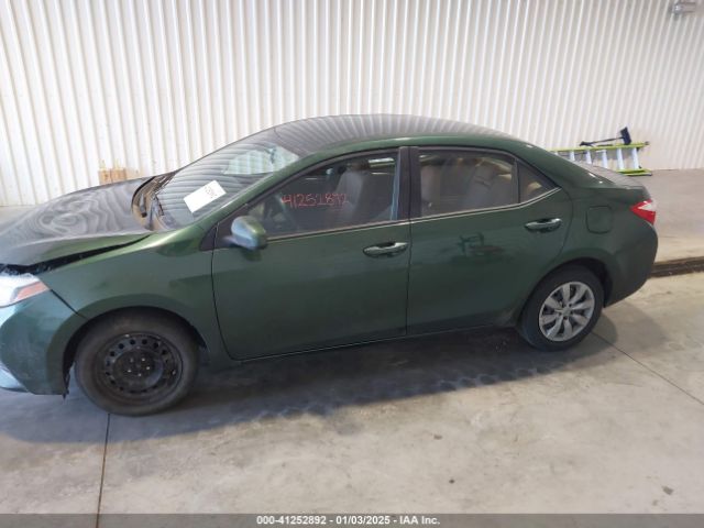 2T1BURHE4GC671303 Toyota COROLLA LE