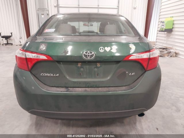 2T1BURHE4GC671303 Toyota COROLLA LE
