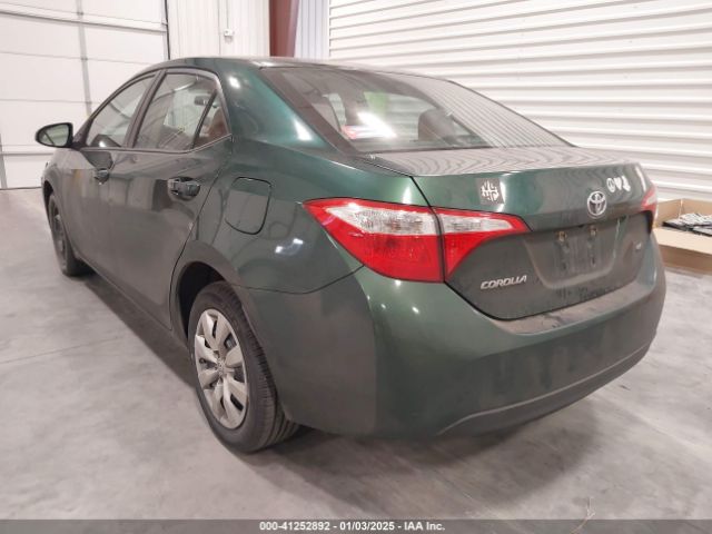 2T1BURHE4GC671303 Toyota COROLLA LE