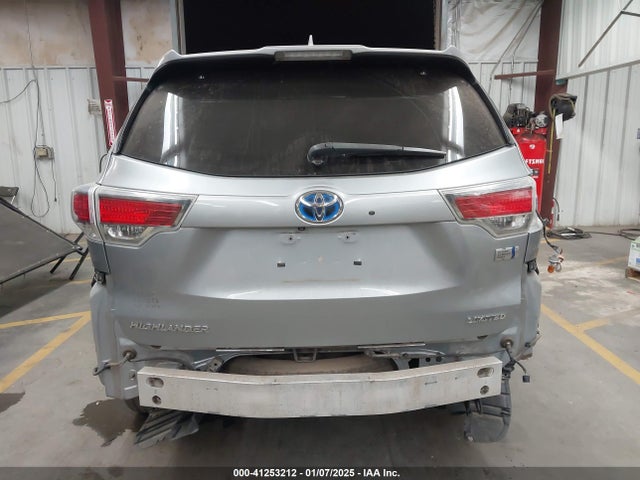 5TDDCRFH9GS015968 Toyota Highlander Hybrid Limited Platinum V6