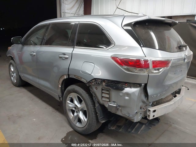 5TDDCRFH9GS015968 Toyota Highlander Hybrid Limited Platinum V6