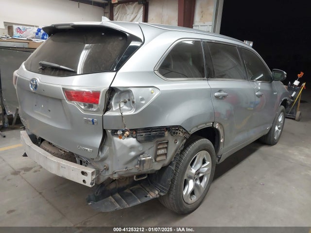 5TDDCRFH9GS015968 Toyota Highlander Hybrid Limited Platinum V6