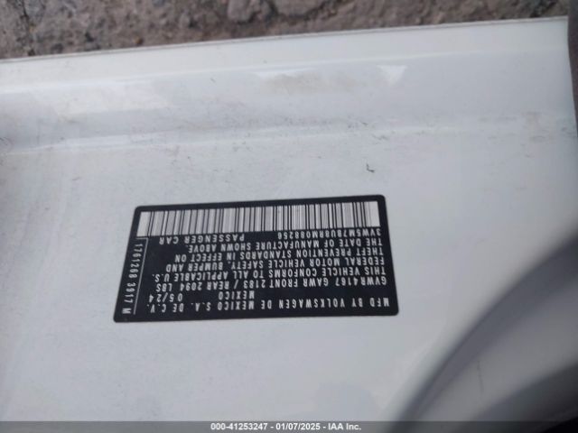 3VW5M7BU8RM088256 Volkswagen Jetta 1.5t S
