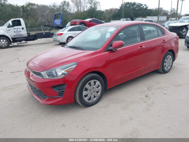 3KPA24AD9NE433581 KIA RIO S