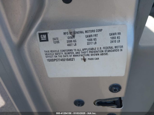 2006 CADILLAC CTS 1G6DP577460164621 Photo 8