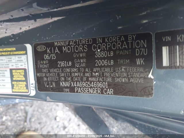 KIA FORTE LX 2016 KNAFX4A69G5469601 Image 9