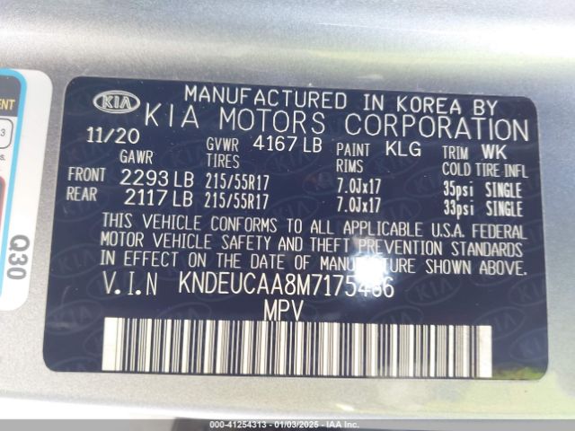 2021 KIA SELTOS KNDEUCAA8M7175466 Photo 8