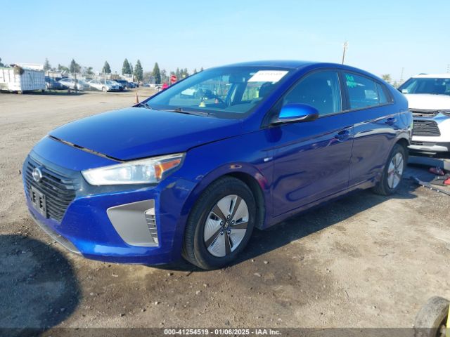 KMHC65LC9KU179421 Hyundai Ioniq Hybrid Blue