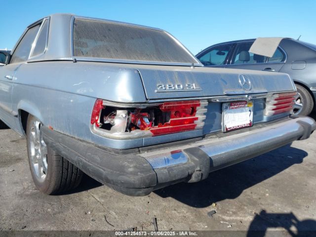 1985 MERCEDES-BENZ 380 WDBBA45C6FA020254 Photo 5