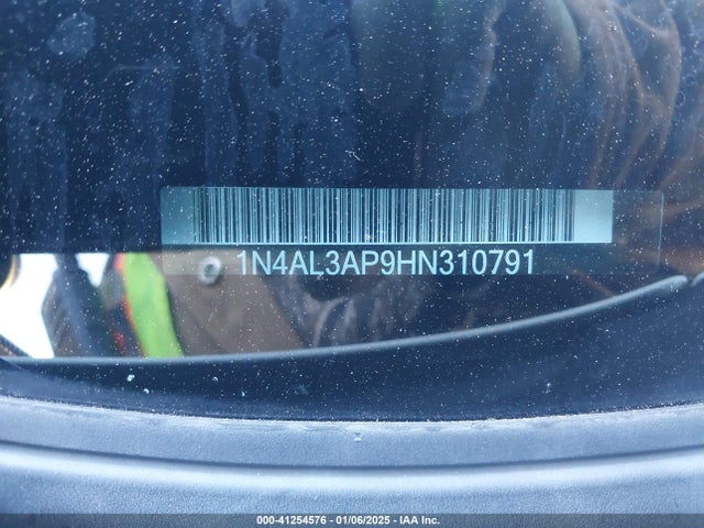 Nissan Altima 2.5 S 2017 1N4AL3AP9HN310791 Image 9
