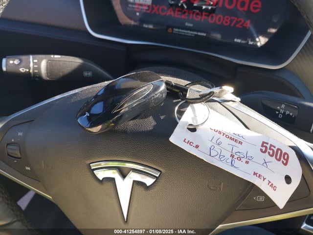 2016 TESLA MODEL X 5YJXCAE21GF008724 Photo 10