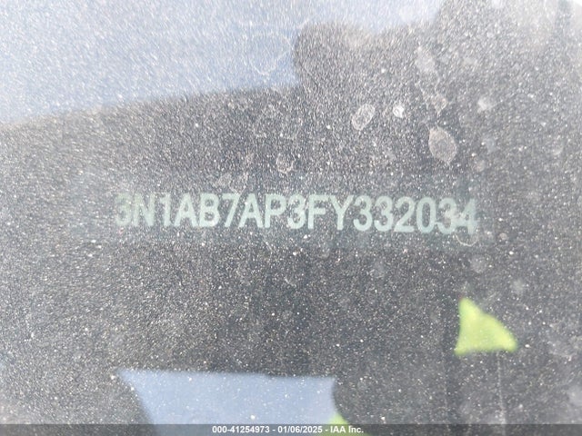 41254973 :رقم المزاد ، 3N1AB7AP3FY332034 vin ، 2015 Nissan Sentra Sr مزاد بيع