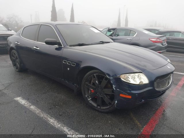 2008 MASERATI QUATTROPORTE ZAMFE39A780033433
