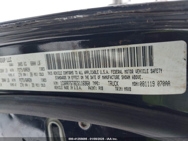 1C6RR7GT6ES116960 RAM 1500 Big Horn
