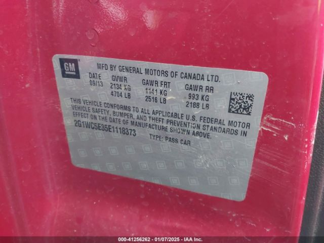2G1WC5E35E1118373 Chevrolet Impala Limited Ltz