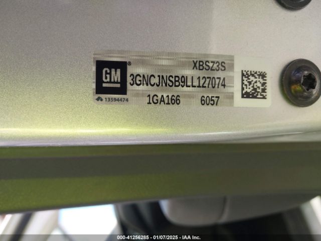3GNCJNSB9LL127074 Chevrolet Trax Awd Ls