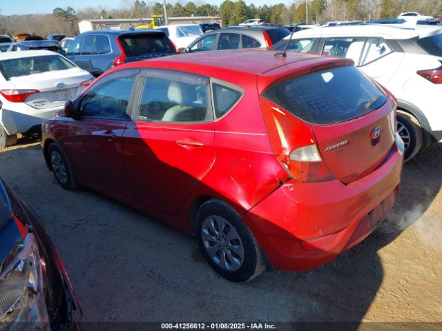 KMHCT5AE6FU216377 Hyundai ACCENT GS
