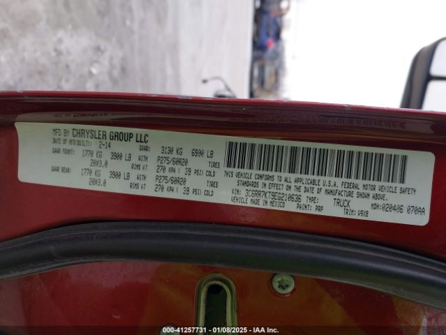 3C6RR7KT9EG210636 RAM 1500 Express
