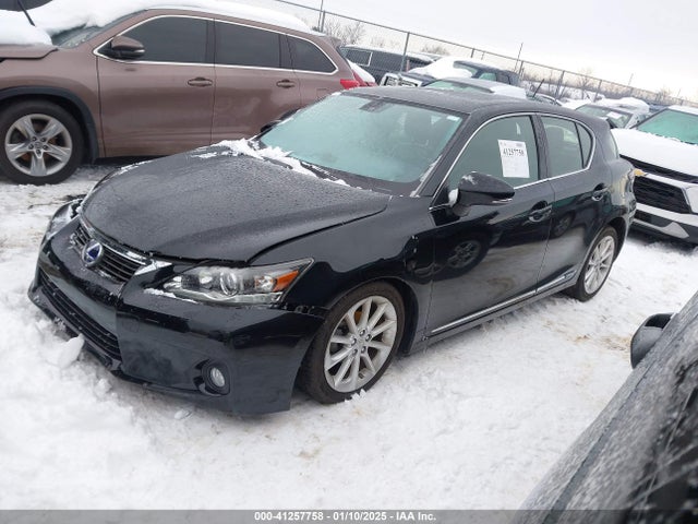 41257758 :رقم المزاد ، JTHKD5BH4C2080326 vin ، 2012 Lexus Ct 200h Premium مزاد بيع