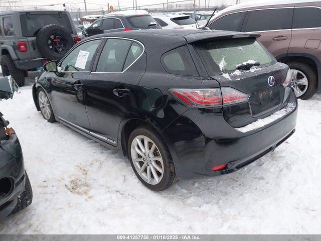 41257758 :رقم المزاد ، JTHKD5BH4C2080326 vin ، 2012 Lexus Ct 200h Premium مزاد بيع