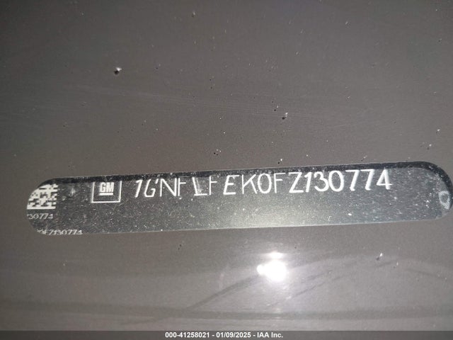 Chevrolet EQUINOX 1LT 2015 1GNFLFEK0FZ130774 Image 9