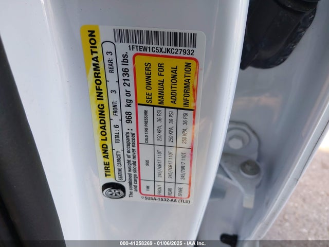 Ford F-150 Xlt 2018 1FTEW1C5XJKC27932 Image 9