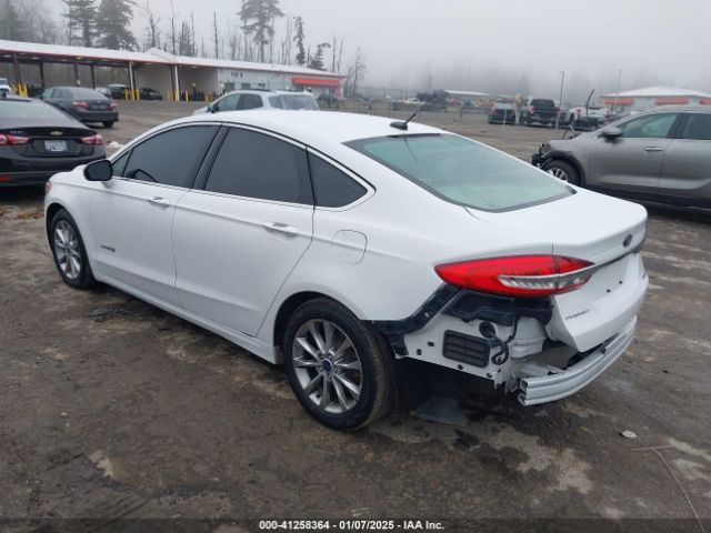 3FA6P0LU1HR149622 Ford Fusion Hybrid Se