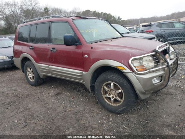 2001 MITSUBISHI MONTERO JA4MW31R11J008077 Photo 0