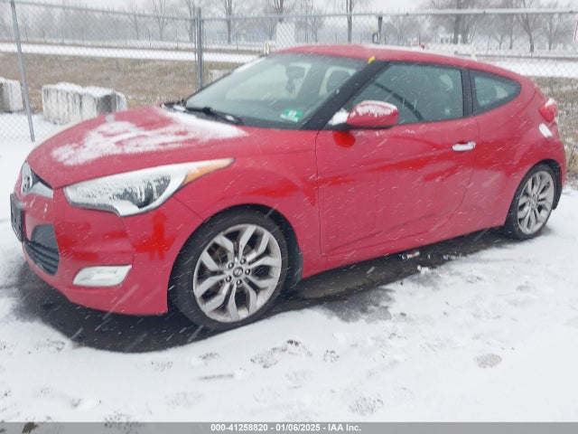 Hyundai Veloster Flex W/black 2014 KMHTC6AD8EU214612 Image 2