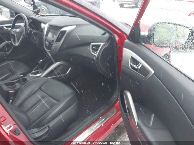 Hyundai Veloster Flex W/black 2014 KMHTC6AD8EU214612 Image 5