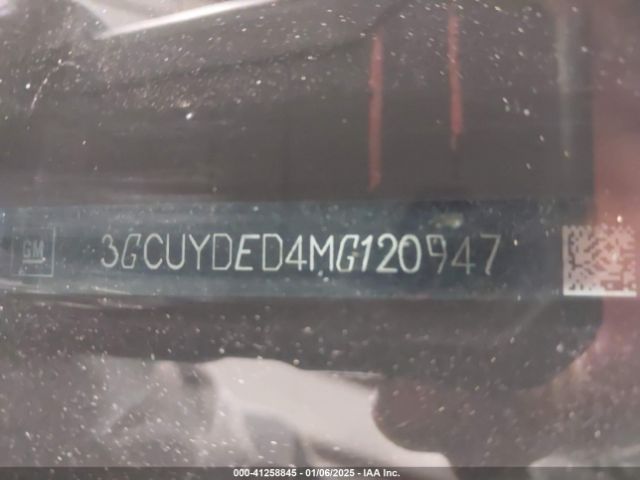 3GCUYDED4MG120947 Chevrolet Silverado 1500 4wd  Short Bed Lt