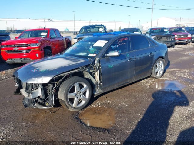 2013 AUDI A4 WAUBFAFL5DN045360 Photo 1
