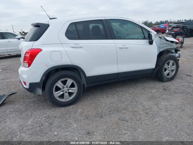 3GNCJKSB1LL294172 Chevrolet Trax Fwd Ls