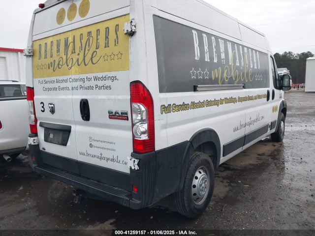 3C6TRVDGXLE110693 RAM Promaster 2500 High Roof 159 Wb