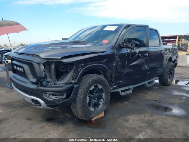 1C6SRFLT6KN722948 RAM 1500 Rebel  4x4 5'7 Box